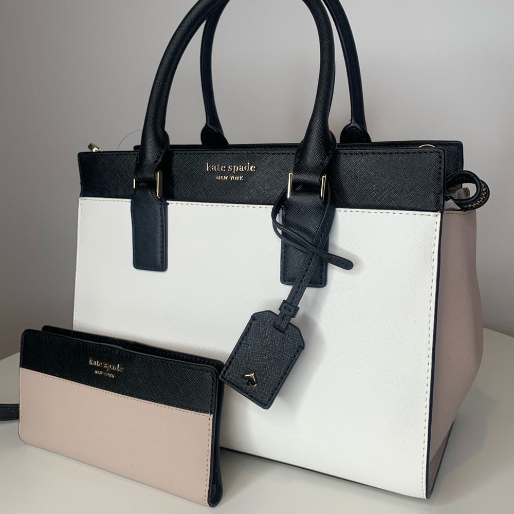 π«SALEπ«KATE SPADE Cameron MD Satchel / Wallet Set - Picture 8 of 15